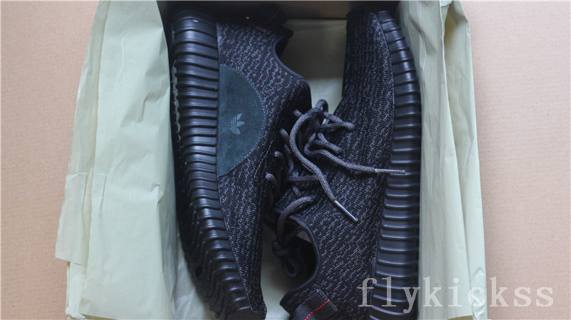 2016 New updated 7th batch original Version Yeezy Boost 350 Pirate Black